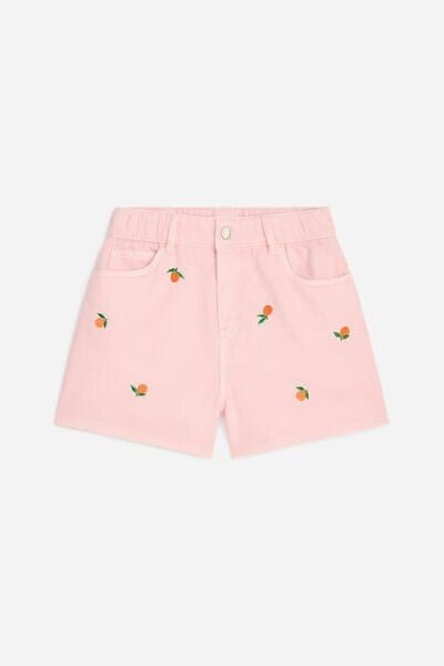 Denim Shorts – Pink/Oranges – Children – ARKET NL