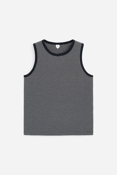 Ribbed Tank Top – Dark Grey – Men – ARKET WW