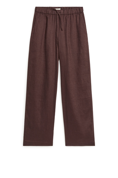 Lina - Pleated Drawstring Trouser