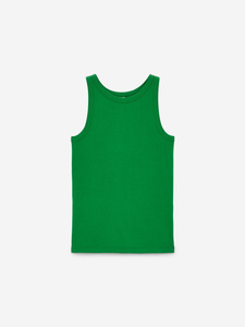 Rib Tank Top – Bright Green – Women – ARKET WW