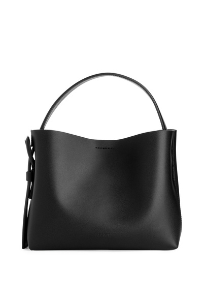 Leather Crossbody Bag – Black – Women – ARKET NO