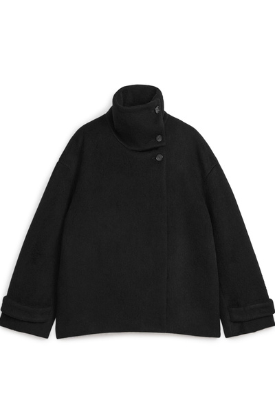 ジャケット MARGARIN HAIRY WOOL JACKET 4BMM143 Vintage Max Mara Studio Alpaca Virgin Wool Brown Jacket/Coat