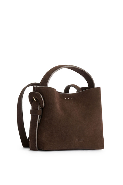 ARKET アーケット スエードバッグ brown Suede Shoulder Bag – Brown – Women – ARKET EU
