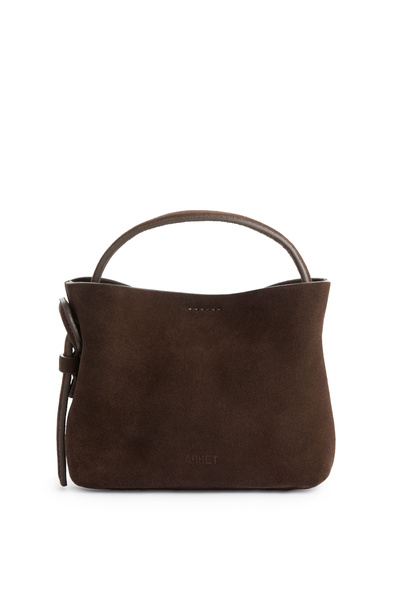 Suede Bag – Dark Brown – Women – ARKET WW