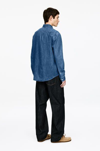 Regular Denim Shirt – Light Blue – Men – ARKET EU