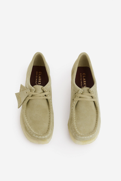 Clarks Wallabee ベージュ スエード 4507_d131d0fd31.jpg