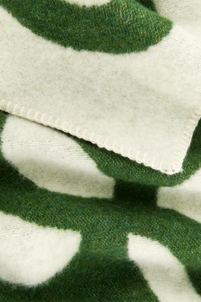 Klippan Wool Blanket – Cream/Red – Homeware – ARKET EU