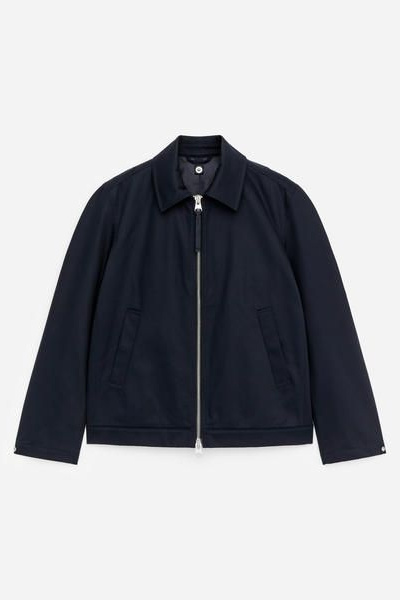 Drizzler Cotton Jacket – Brown – Men – ARKET EU