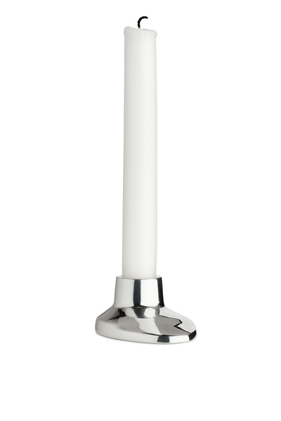 Glass Silver Candle Holder main image 1