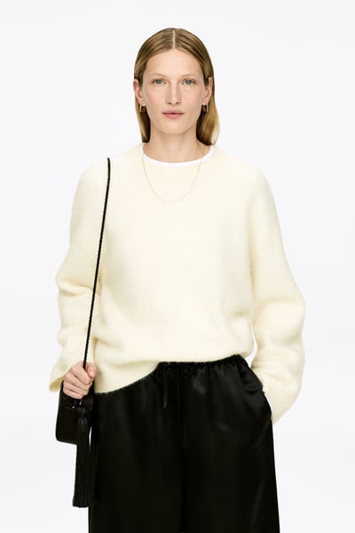 Pull en mélange de laine et d'alpaga – ARKET FR