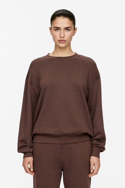 Sweatshirt CASUAL aus weichem Modal-Mix main image 1