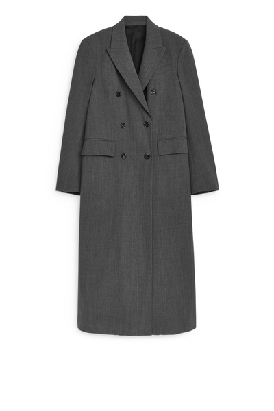 【専用】90's WOOL DOUBLE BREASTED COAT Brushed Double Breasted Coat - The Loop