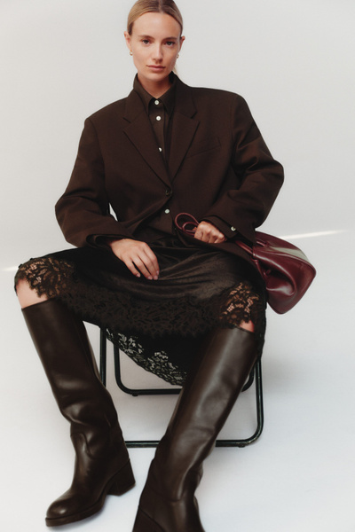 Stivaletti Da Spazzolatura In Pile Scamosciato Nero Per Cavalli - Foto 3