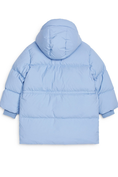 Upcycled Down Jacket – Light Blue – Children – ARKET NO