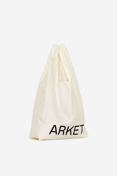 ARKET Packable Tote – Light Beige – Travel – ARKET GB