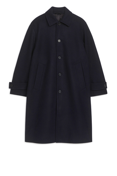 KURO クロ MELTON WOOL M-51 COAT 送料無料】Wool Melton Embroidery