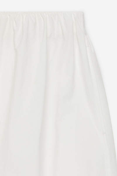 Ballon-Hem Skirt – White – Women – ARKET GB