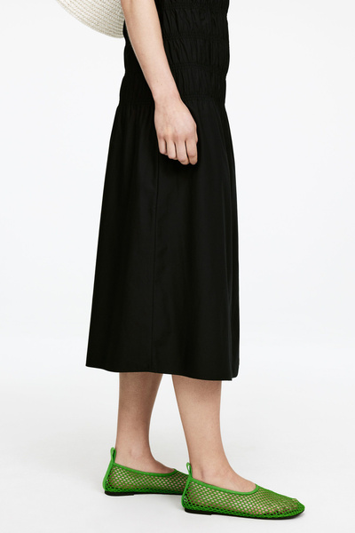 Bailarinas de rejilla – Verde – Women – ARKET ES