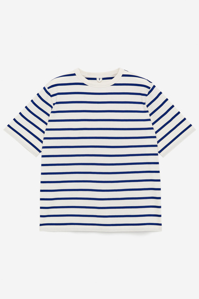 Lightweight T-Shirt – Blue/White – Men – ARKET EU