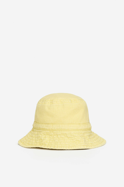 Yellow Gingham Boy Sunny Hat main image 1