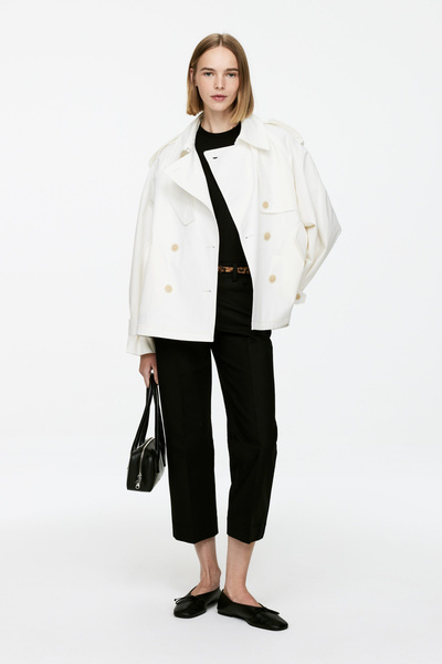 ジャケット・アウター OVER SHORT TRENCH COAT 2 8314_67db7ad80b_373768f3db07d5