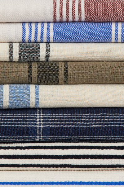 ARKET ブルーブランケット Cotton Blanket – Blue – Homeware – ARKET WW