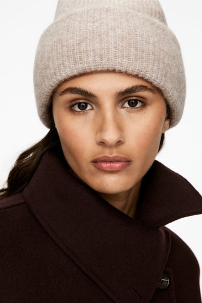 Bonnet en mélange d'alpaga et de laine mérinos – ARKET FR