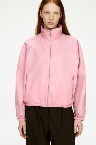 Nylon Jacket – Pink – Women – ARKET WW