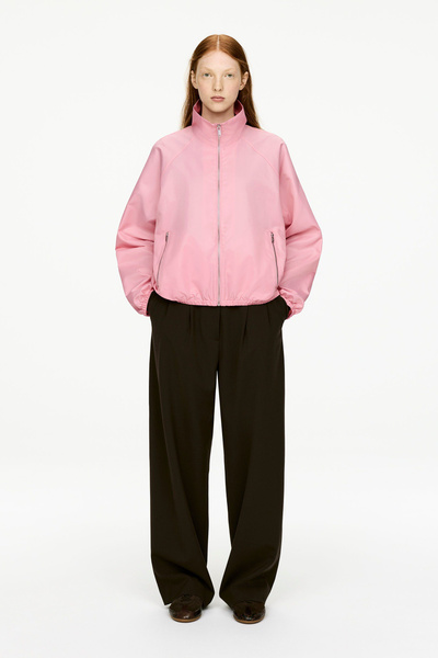 CRONOS WOMEN NYLON TRUCKER JACKET ピンク CRONOS WOMEN NYLON TRUCKER JACKET ピンク