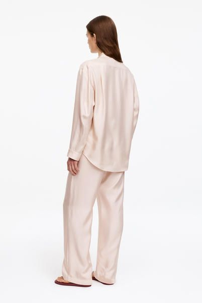 Silk Twill Shirt – Black – Women – ARKET WW