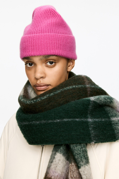 Bonnet en cachemire – Rose – Femme – ARKET FR