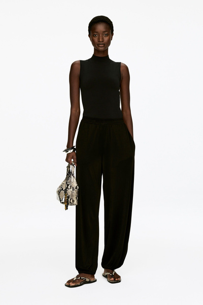 Pantalon ballon – Noir – Femme – ARKET FR