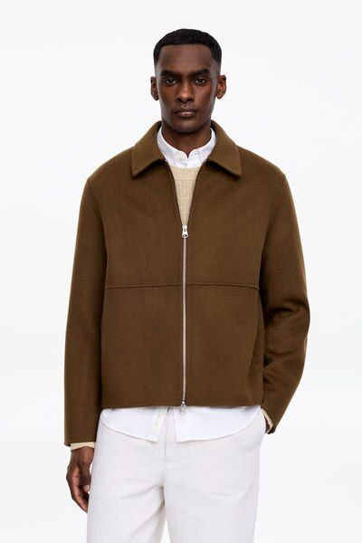 Wool Doublé Jacket – Black – Men – ARKET WW