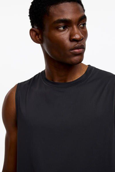 Tank Top – Dark Blue – Men – ARKET GB