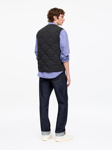 2-in-1 Quilted Liner Vest – Dark Blue – Men – ARKET WW