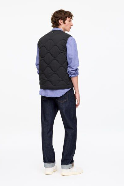 2-in-1 Quilted Liner Vest – Black – Men – ARKET WW