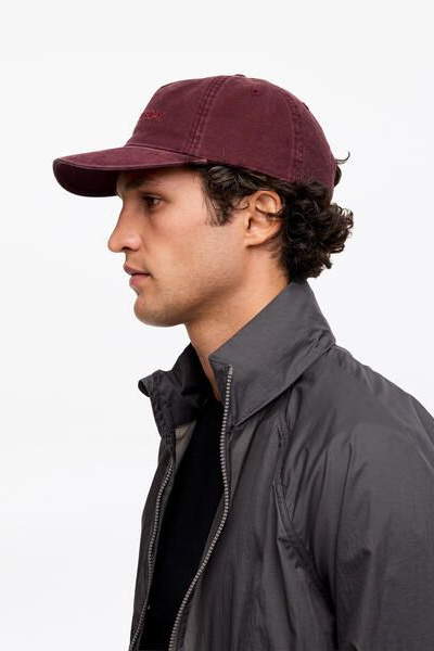 Souvenir Cap – Burgundy – Men – ARKET WW
